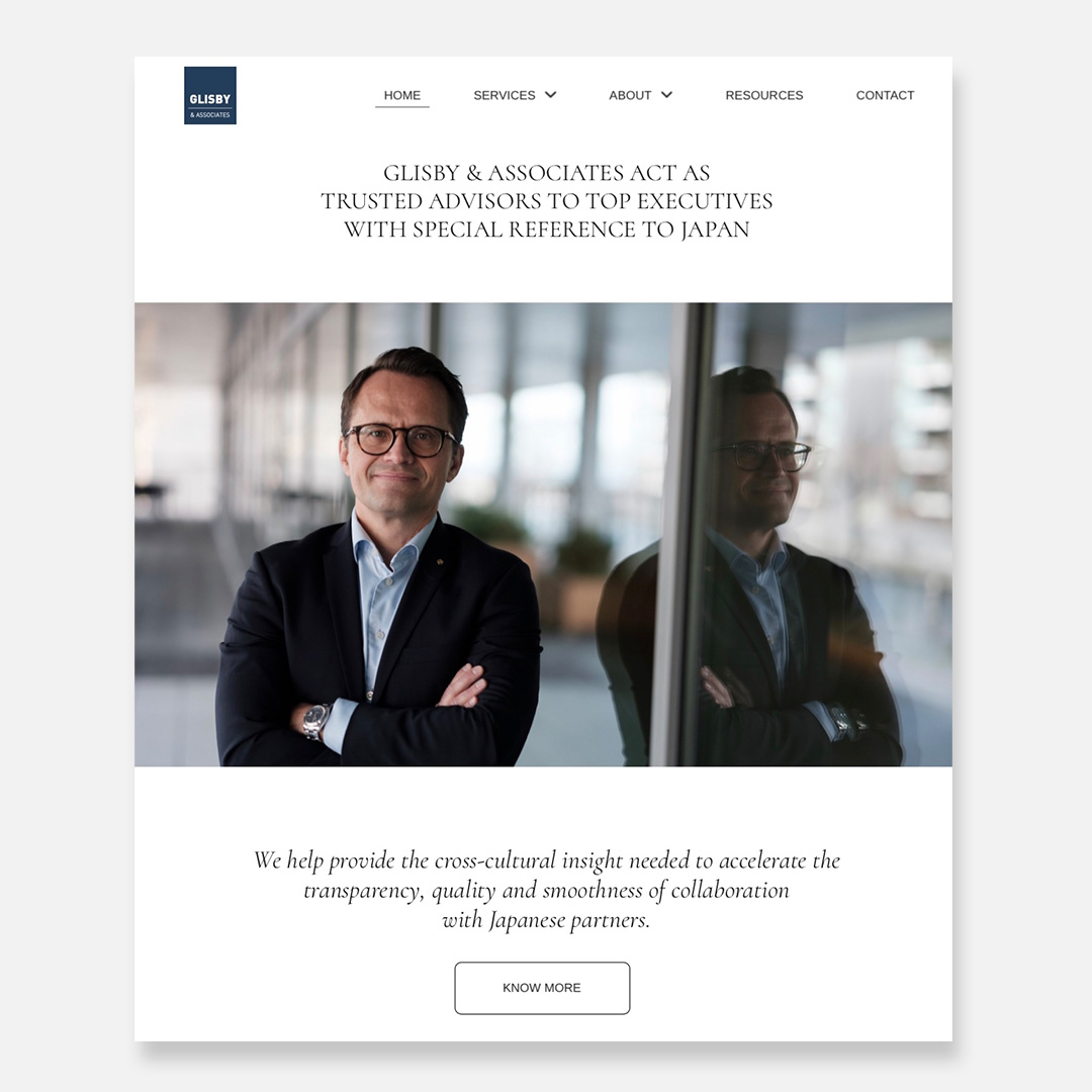 Glisby Website